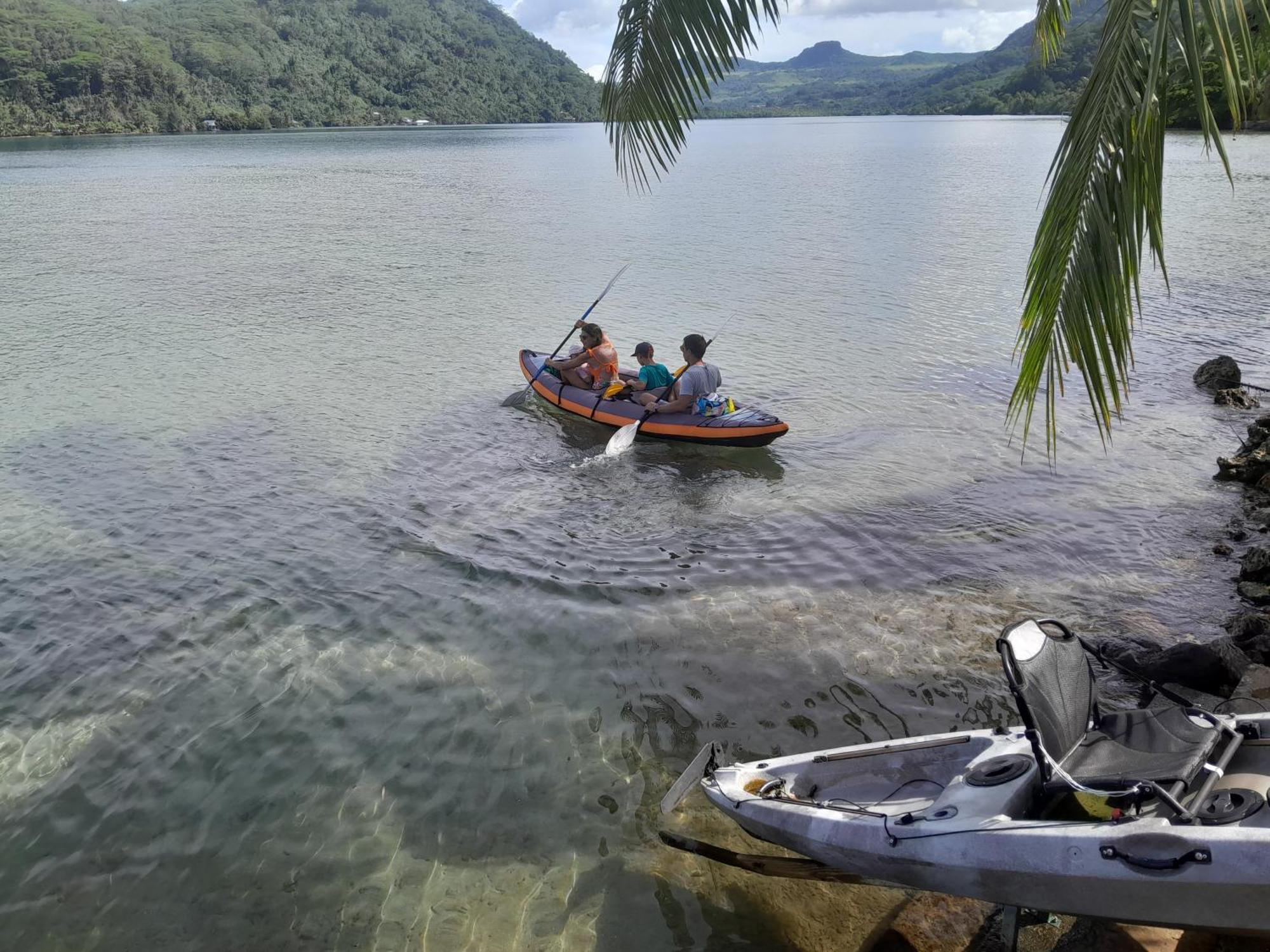Villa De La Baie Raiatea Uturoa Buitenkant foto
